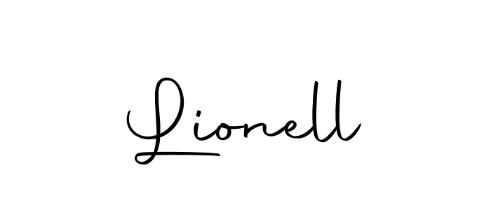 Design your own signature with our free online signature maker. With this signature software, you can create a handwritten (Autography-DOLnW) signature for name Lionell. Lionell signature style 10 images and pictures png