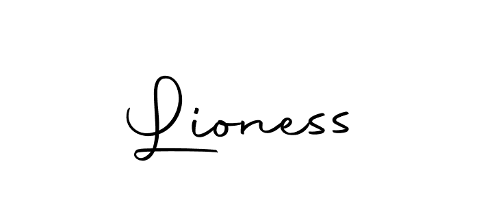 How to make Lioness signature? Autography-DOLnW is a professional autograph style. Create handwritten signature for Lioness name. Lioness signature style 10 images and pictures png