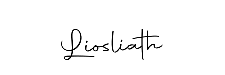 You should practise on your own different ways (Autography-DOLnW) to write your name (Liosliath) in signature. don't let someone else do it for you. Liosliath signature style 10 images and pictures png