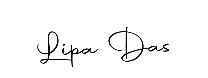 Lipa Das stylish signature style. Best Handwritten Sign (Autography-DOLnW) for my name. Handwritten Signature Collection Ideas for my name Lipa Das. Lipa Das signature style 10 images and pictures png