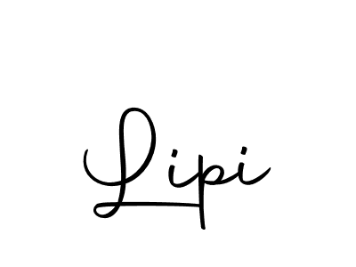 Use a signature maker to create a handwritten signature online. With this signature software, you can design (Autography-DOLnW) your own signature for name Lipi. Lipi signature style 10 images and pictures png