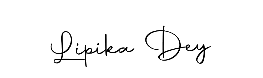Create a beautiful signature design for name Lipika Dey. With this signature (Autography-DOLnW) fonts, you can make a handwritten signature for free. Lipika Dey signature style 10 images and pictures png