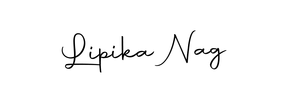 Autography-DOLnW is a professional signature style that is perfect for those who want to add a touch of class to their signature. It is also a great choice for those who want to make their signature more unique. Get Lipika Nag name to fancy signature for free. Lipika Nag signature style 10 images and pictures png