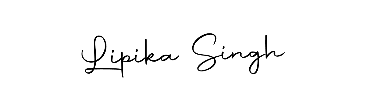 Use a signature maker to create a handwritten signature online. With this signature software, you can design (Autography-DOLnW) your own signature for name Lipika Singh. Lipika Singh signature style 10 images and pictures png