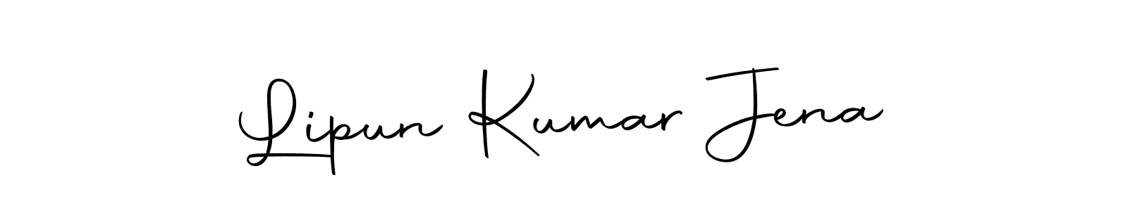 Autography-DOLnW is a professional signature style that is perfect for those who want to add a touch of class to their signature. It is also a great choice for those who want to make their signature more unique. Get Lipun Kumar Jena name to fancy signature for free. Lipun Kumar Jena signature style 10 images and pictures png