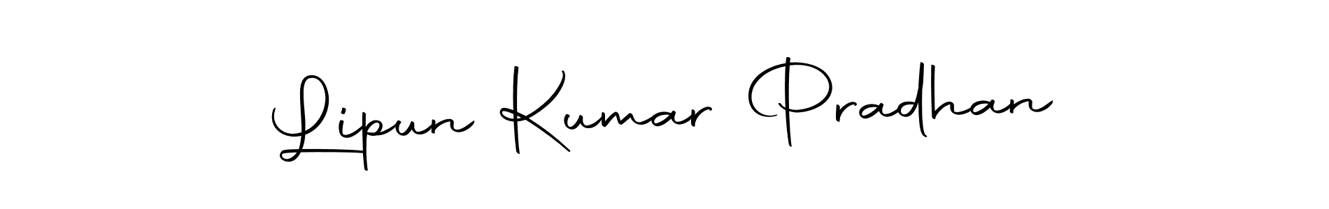 How to make Lipun Kumar Pradhan signature? Autography-DOLnW is a professional autograph style. Create handwritten signature for Lipun Kumar Pradhan name. Lipun Kumar Pradhan signature style 10 images and pictures png