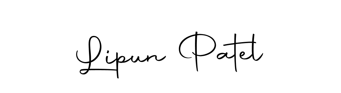 Similarly Autography-DOLnW is the best handwritten signature design. Signature creator online .You can use it as an online autograph creator for name Lipun Patel. Lipun Patel signature style 10 images and pictures png