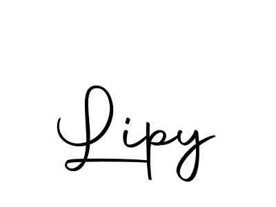You should practise on your own different ways (Autography-DOLnW) to write your name (Lipy) in signature. don't let someone else do it for you. Lipy signature style 10 images and pictures png