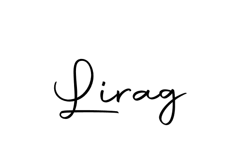 Make a short Lirag signature style. Manage your documents anywhere anytime using Autography-DOLnW. Create and add eSignatures, submit forms, share and send files easily. Lirag signature style 10 images and pictures png
