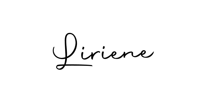 Here are the top 10 professional signature styles for the name Liriene. These are the best autograph styles you can use for your name. Liriene signature style 10 images and pictures png