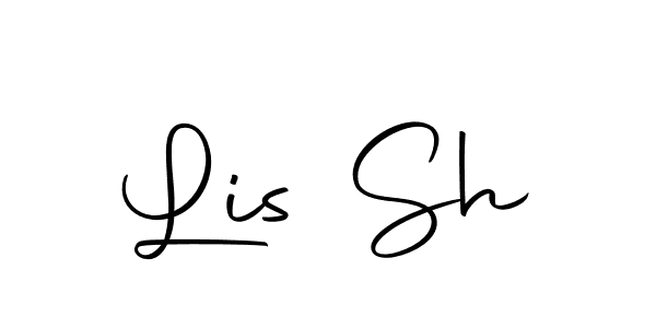 It looks lik you need a new signature style for name Lis Sh. Design unique handwritten (Autography-DOLnW) signature with our free signature maker in just a few clicks. Lis Sh signature style 10 images and pictures png