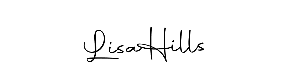 Also we have Lisa  Hills name is the best signature style. Create professional handwritten signature collection using Autography-DOLnW autograph style. Lisa  Hills signature style 10 images and pictures png