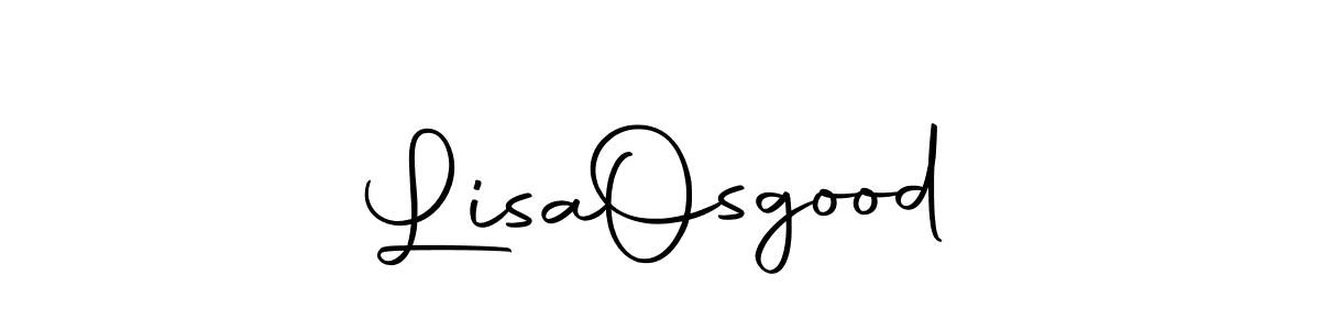 Make a beautiful signature design for name Lisa  Osgood. Use this online signature maker to create a handwritten signature for free. Lisa  Osgood signature style 10 images and pictures png