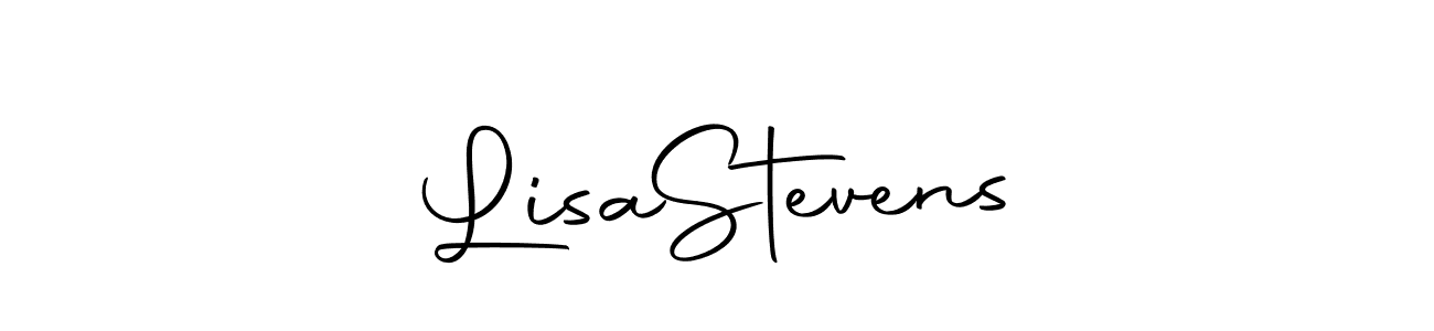 Make a beautiful signature design for name Lisa  Stevens. With this signature (Autography-DOLnW) style, you can create a handwritten signature for free. Lisa  Stevens signature style 10 images and pictures png