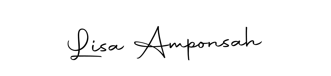 How to Draw Lisa Amponsah signature style? Autography-DOLnW is a latest design signature styles for name Lisa Amponsah. Lisa Amponsah signature style 10 images and pictures png