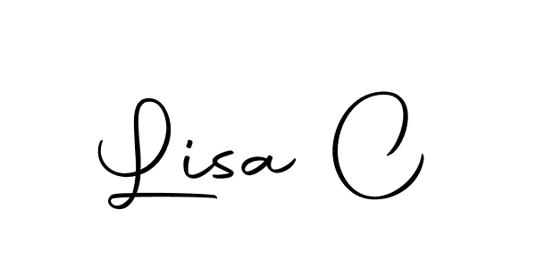 The best way (Autography-DOLnW) to make a short signature is to pick only two or three words in your name. The name Lisa C include a total of six letters. For converting this name. Lisa C signature style 10 images and pictures png