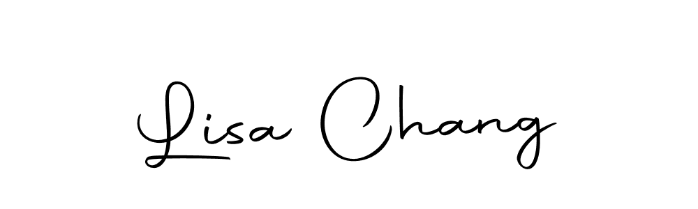 if you are searching for the best signature style for your name Lisa Chang. so please give up your signature search. here we have designed multiple signature styles  using Autography-DOLnW. Lisa Chang signature style 10 images and pictures png