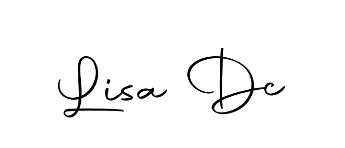 How to make Lisa Dc signature? Autography-DOLnW is a professional autograph style. Create handwritten signature for Lisa Dc name. Lisa Dc signature style 10 images and pictures png