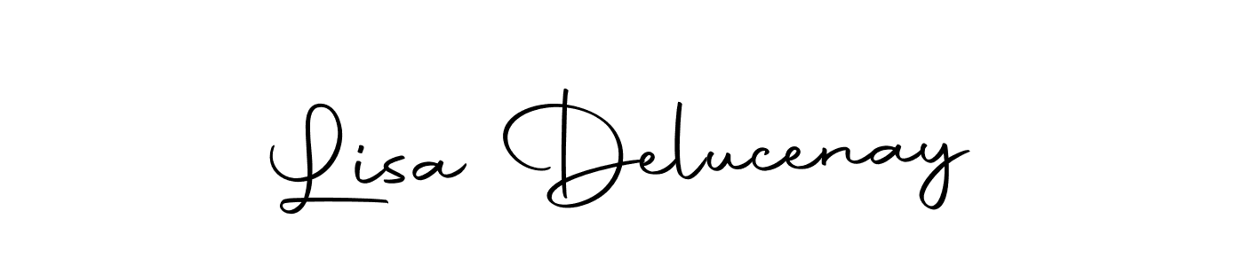 You can use this online signature creator to create a handwritten signature for the name Lisa Delucenay. This is the best online autograph maker. Lisa Delucenay signature style 10 images and pictures png