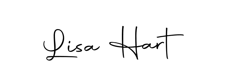 Once you've used our free online signature maker to create your best signature Autography-DOLnW style, it's time to enjoy all of the benefits that Lisa Hart name signing documents. Lisa Hart signature style 10 images and pictures png