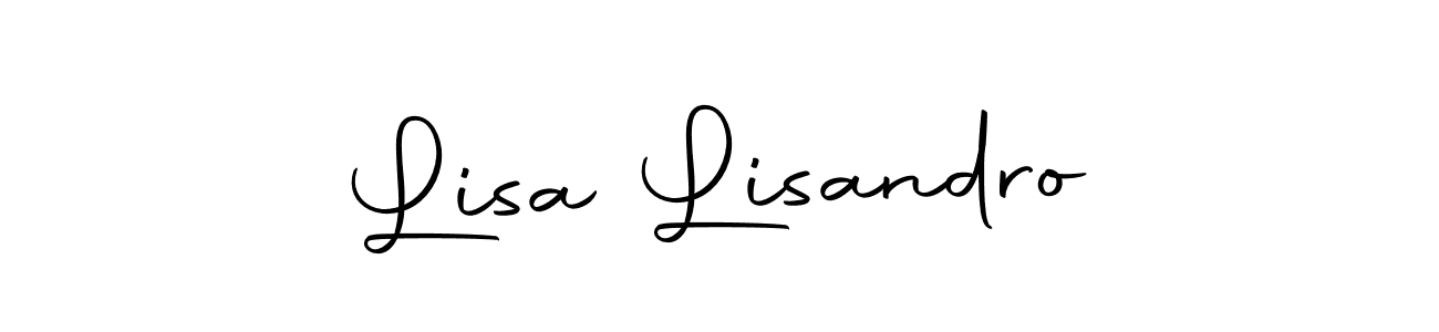 if you are searching for the best signature style for your name Lisa Lisandro. so please give up your signature search. here we have designed multiple signature styles  using Autography-DOLnW. Lisa Lisandro signature style 10 images and pictures png