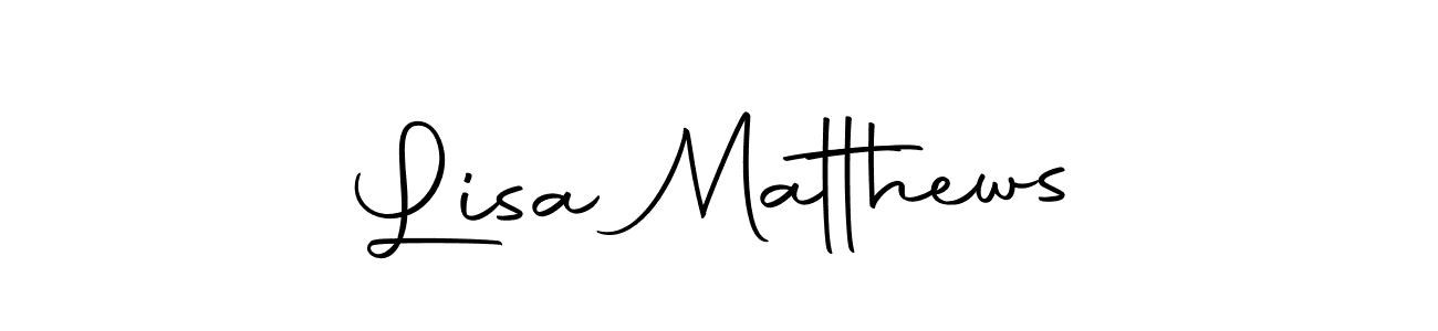 It looks lik you need a new signature style for name Lisa Matthews. Design unique handwritten (Autography-DOLnW) signature with our free signature maker in just a few clicks. Lisa Matthews signature style 10 images and pictures png