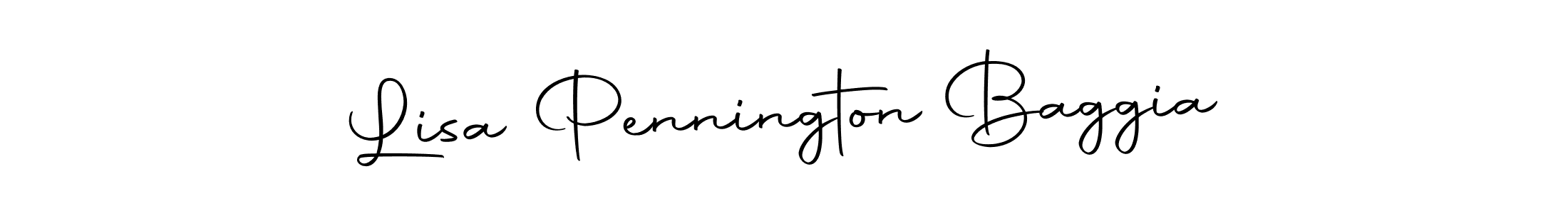 Once you've used our free online signature maker to create your best signature Autography-DOLnW style, it's time to enjoy all of the benefits that Lisa Pennington Baggia name signing documents. Lisa Pennington Baggia signature style 10 images and pictures png