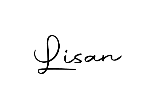 Make a beautiful signature design for name Lisan. Use this online signature maker to create a handwritten signature for free. Lisan signature style 10 images and pictures png