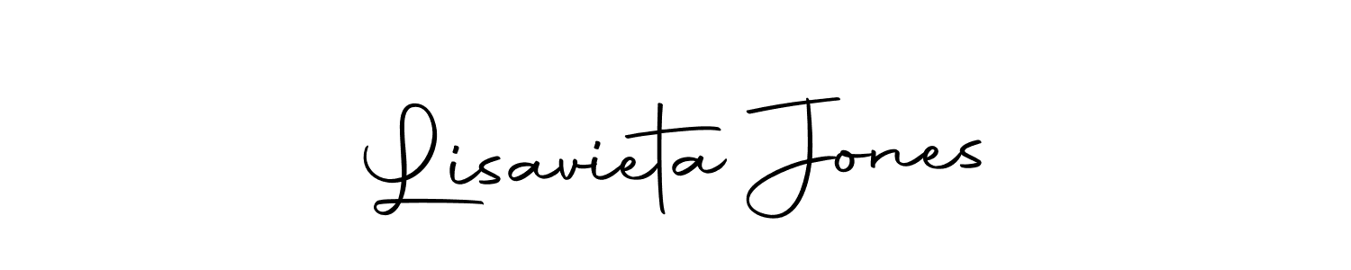 Also we have Lisavieta Jones name is the best signature style. Create professional handwritten signature collection using Autography-DOLnW autograph style. Lisavieta Jones signature style 10 images and pictures png