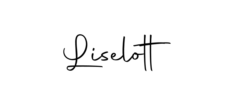 Create a beautiful signature design for name Liselott. With this signature (Autography-DOLnW) fonts, you can make a handwritten signature for free. Liselott signature style 10 images and pictures png