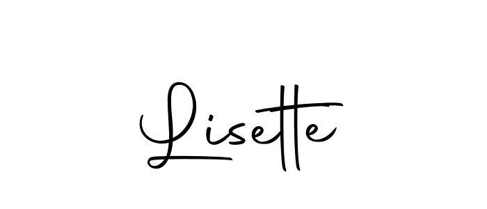 Similarly Autography-DOLnW is the best handwritten signature design. Signature creator online .You can use it as an online autograph creator for name Lisette. Lisette signature style 10 images and pictures png