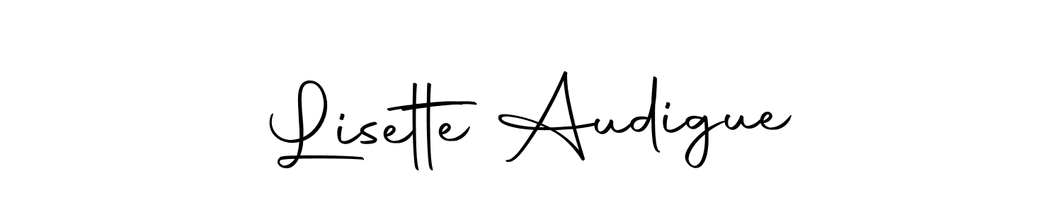 Make a beautiful signature design for name Lisette Audigue. Use this online signature maker to create a handwritten signature for free. Lisette Audigue signature style 10 images and pictures png