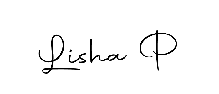 Here are the top 10 professional signature styles for the name Lisha P. These are the best autograph styles you can use for your name. Lisha P signature style 10 images and pictures png