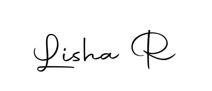 Here are the top 10 professional signature styles for the name Lisha R. These are the best autograph styles you can use for your name. Lisha R signature style 10 images and pictures png