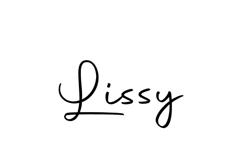 Use a signature maker to create a handwritten signature online. With this signature software, you can design (Autography-DOLnW) your own signature for name Lissy. Lissy signature style 10 images and pictures png