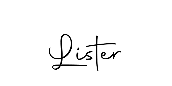 Make a short Lister signature style. Manage your documents anywhere anytime using Autography-DOLnW. Create and add eSignatures, submit forms, share and send files easily. Lister signature style 10 images and pictures png