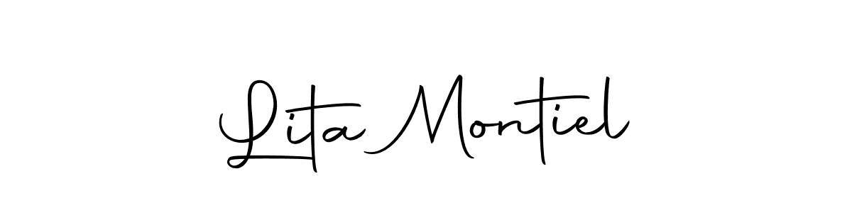 How to Draw Lita Montiel signature style? Autography-DOLnW is a latest design signature styles for name Lita Montiel. Lita Montiel signature style 10 images and pictures png