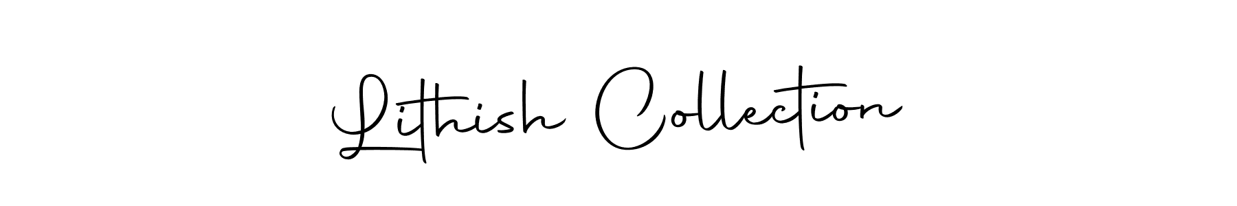 The best way (Autography-DOLnW) to make a short signature is to pick only two or three words in your name. The name Lithish Collection include a total of six letters. For converting this name. Lithish Collection signature style 10 images and pictures png