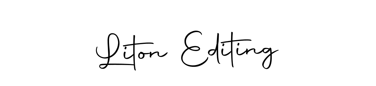 Here are the top 10 professional signature styles for the name Liton Editing. These are the best autograph styles you can use for your name. Liton Editing signature style 10 images and pictures png