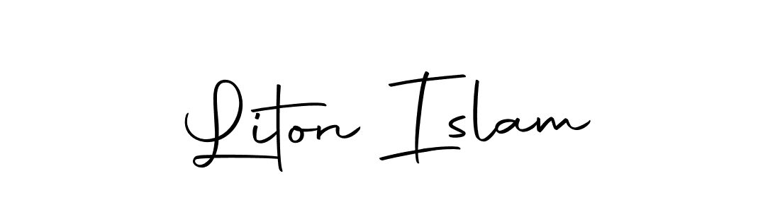 Make a short Liton Islam signature style. Manage your documents anywhere anytime using Autography-DOLnW. Create and add eSignatures, submit forms, share and send files easily. Liton Islam signature style 10 images and pictures png