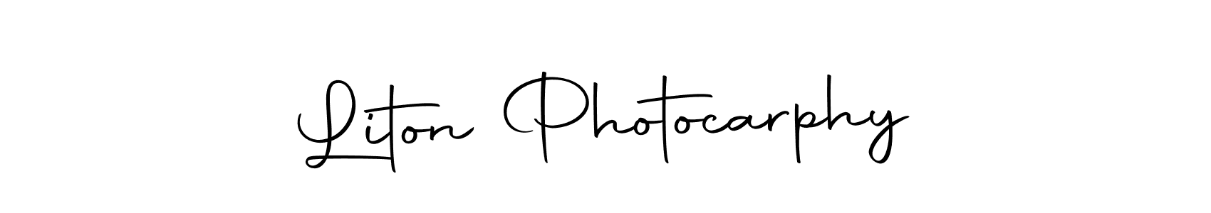 Similarly Autography-DOLnW is the best handwritten signature design. Signature creator online .You can use it as an online autograph creator for name Liton Photocarphy. Liton Photocarphy signature style 10 images and pictures png