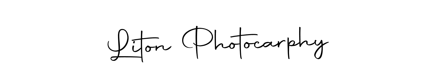 You can use this online signature creator to create a handwritten signature for the name Liton Photocarphy. This is the best online autograph maker. Liton Photocarphy signature style 10 images and pictures png