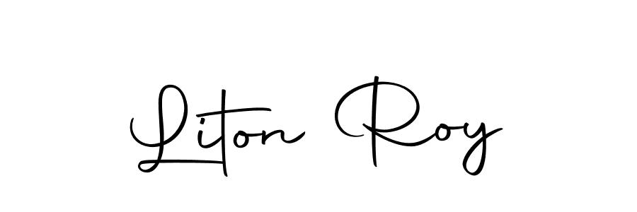 Make a short Liton Roy signature style. Manage your documents anywhere anytime using Autography-DOLnW. Create and add eSignatures, submit forms, share and send files easily. Liton Roy signature style 10 images and pictures png