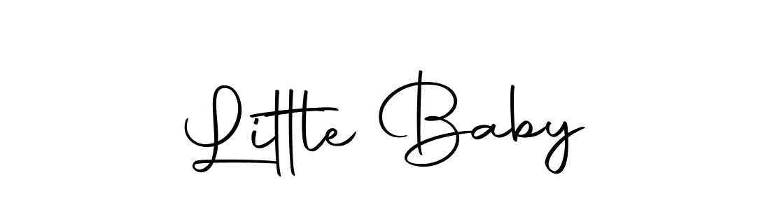 Little Baby stylish signature style. Best Handwritten Sign (Autography-DOLnW) for my name. Handwritten Signature Collection Ideas for my name Little Baby. Little Baby signature style 10 images and pictures png