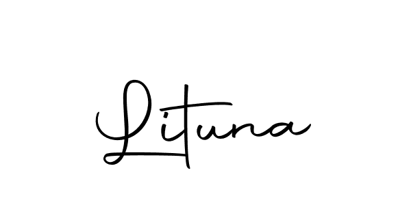 Once you've used our free online signature maker to create your best signature Autography-DOLnW style, it's time to enjoy all of the benefits that Lituna name signing documents. Lituna signature style 10 images and pictures png