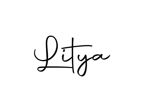 Similarly Autography-DOLnW is the best handwritten signature design. Signature creator online .You can use it as an online autograph creator for name Litya. Litya signature style 10 images and pictures png