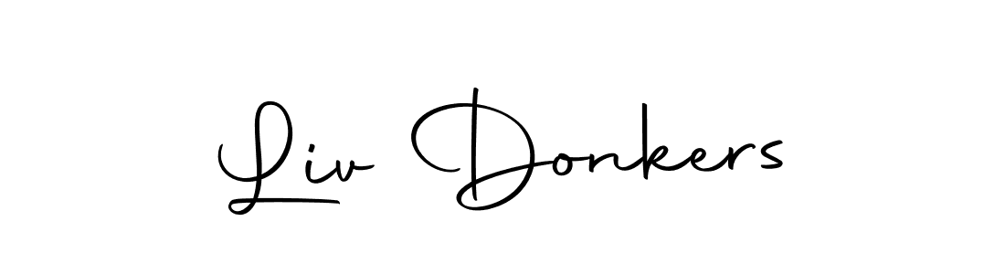 Make a beautiful signature design for name Liv Donkers. Use this online signature maker to create a handwritten signature for free. Liv Donkers signature style 10 images and pictures png