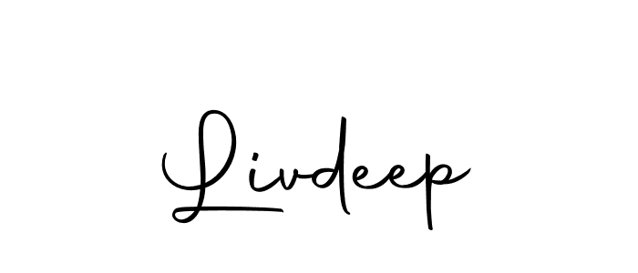 Livdeep stylish signature style. Best Handwritten Sign (Autography-DOLnW) for my name. Handwritten Signature Collection Ideas for my name Livdeep. Livdeep signature style 10 images and pictures png