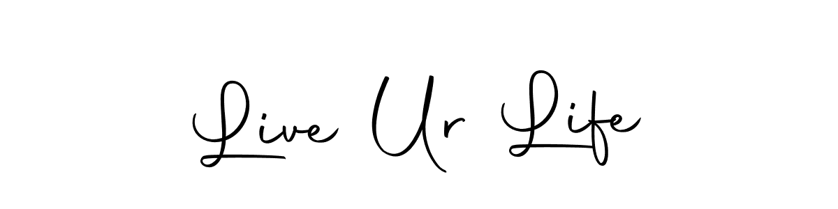 Similarly Autography-DOLnW is the best handwritten signature design. Signature creator online .You can use it as an online autograph creator for name Live Ur Life. Live Ur Life signature style 10 images and pictures png