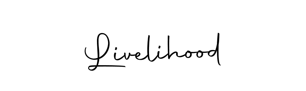 The best way (Autography-DOLnW) to make a short signature is to pick only two or three words in your name. The name Livelihood include a total of six letters. For converting this name. Livelihood signature style 10 images and pictures png